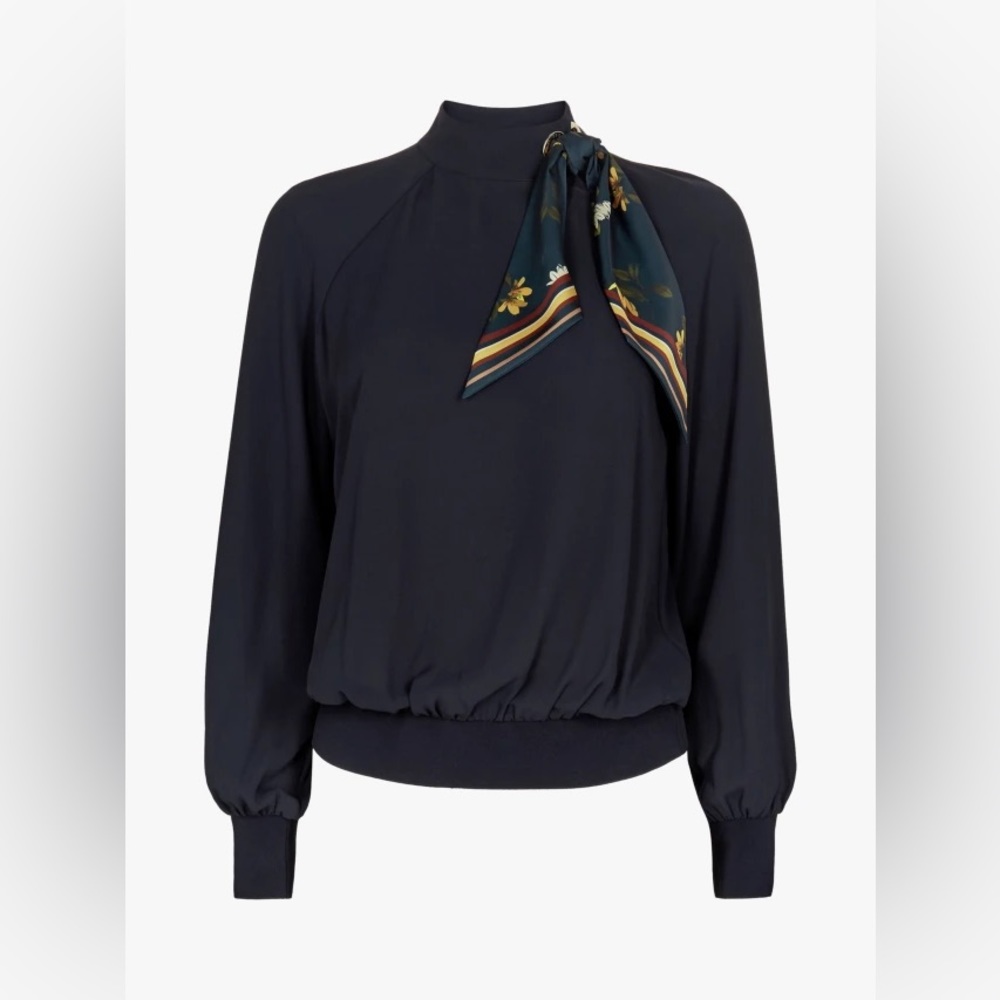 Ted Baker Mavey Scarf Detail Blouse, Ted Baker 3